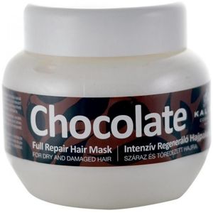 KALLOS Čokoládová maska pro suché a lámavé vlasy 275 ml