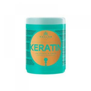 KALLOS KJMN Keratin hydratační keratinová maska na suché vlasy 1000 ml