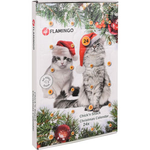 KARLIE FLAMINGO Adventní kalendář s kuřecími pamlsky pro kočky