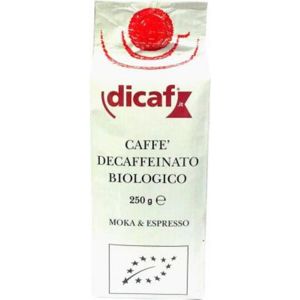 DICAF Káva mletá bez kofeinu BIO 250 g