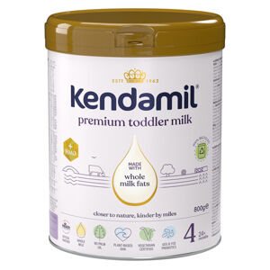 KENDAMIL Premium 4 HMO+ Batolecí mléko od 24 měsíců 800 g, poškozený obal