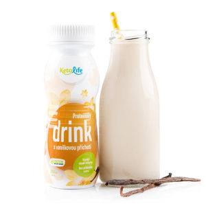 KETOLIFE Proteinový drink s vanilkovou příchutí 250 ml