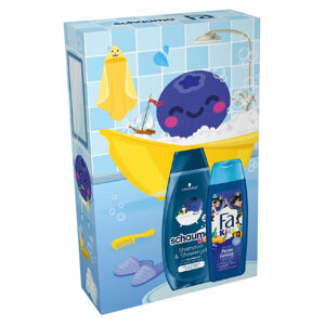 FA & SCHAUMA Kids Boy Sprchový gel 250 ml+ šampon na vlasy 400 ml Dárkové balení