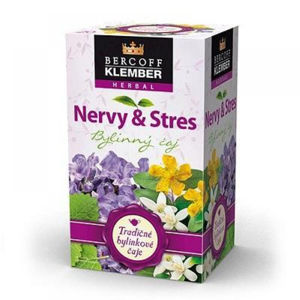 BERCOFF KLEMBER Čaj nervy a stres bylinná směs 30 g