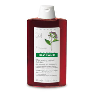 KLORANE Šampon s chininem a BIO protěží alpskou 400 ml