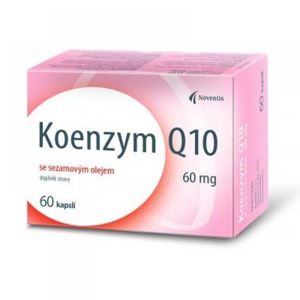 NOVENTIS Koenzym Q10 60 mg se sezamovým olejem 60 kapslí