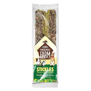 SUPREME Tiny Farm stick.hay/herbs tyčinky pro býložravce 100 g 2 kusy