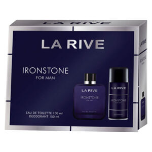 LA RIVE Ironstone EdT 100 ml + deo 150 ml Dárkové balení