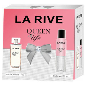 ﻿LA RIVE Queen of Life dárková sada - parfémovaná voda La Rive, Queen of Life 75 ml + deodorant La Rive, Queen of Life150 ml