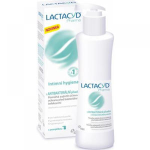 LACTACYD Pharma Antibakteriální Intimní mycí emulze 250 ml, poškozený obal