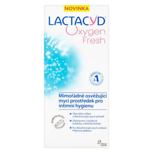 LACTACYD Oxygen Fresh mimořádně osvěžující mycí prostředek pro intimní hygienu 200 ml