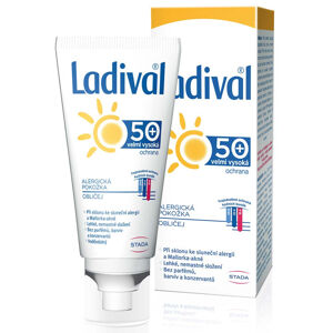LADIVAL Gel pro alergickou pokožku obličeje OF50+ 50 ml