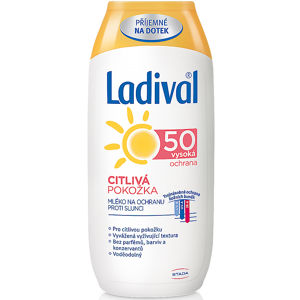 LADIVAL Ochranné mléko pro citlivou pokožku OF 50 200 ml