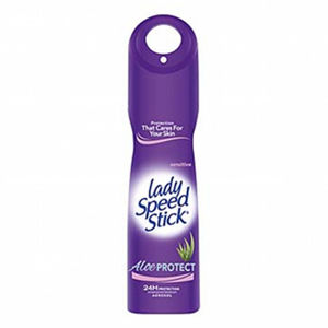 Lady speed stick spray 150ml aloe sensitive