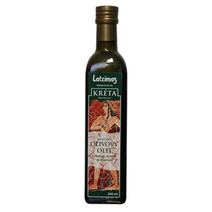 LATZIMAS Panenský olivový olej 500 ml, poškozený obal
