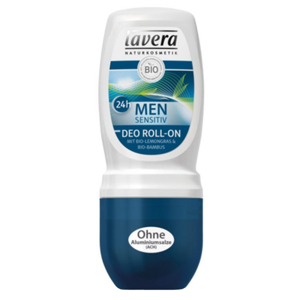 LAVERA Men Sensitive Kuličkový deodorant 24 hodin 50 ml, poškozený obal