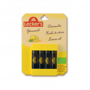 LECKER´S Citronové aroma BIO 4 x 2 ml