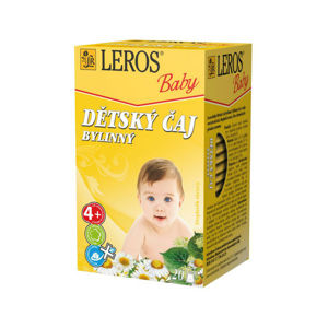 LEROS BABY Dětský čaj bylinný 20 sáčků