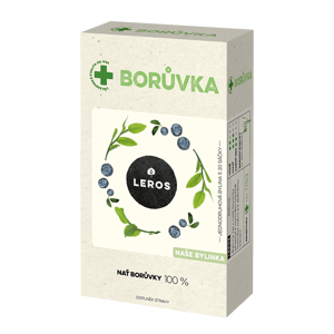 LEROS Naše bylinka Borůvka bylinný čaj 20 sáčků