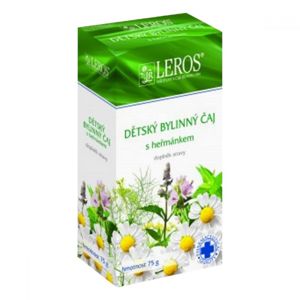 LEROS Dětský bylinný čaj s heřmánkem 75g