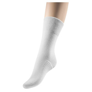 LOANA Dia masážní ponožky bílé, Velikost: Fr. 43-48 (29-32 cm)