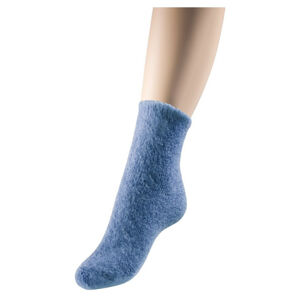 LOANA Teplé ponožky jeans, Velikost: Fr. 35-37 (23-24 cm)