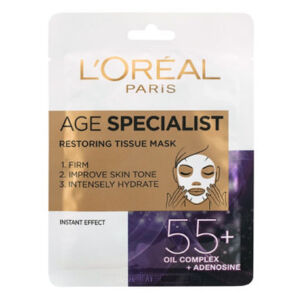 L´OREAL Age Expert 55+ Pleťová textilní maska 30 g