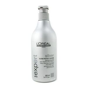 L´OREAL Paris Expert Silver Šampon pro oživení bílých a šedivých vlasů 500 ml