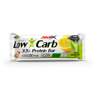 AMIX Low carb 33% protein bar citron a limeta 60 g