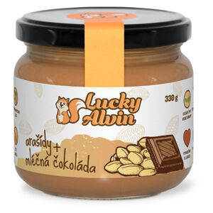 LUCKY ALVIN Arašídy + mléčná čokoláda 330 g