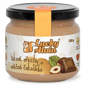 LUCKY ALVIN Lískové ořechy + mléčná čokoláda 330 g
