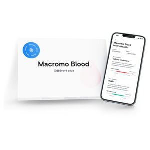 MACROMO krevní test Muž pro posouzení celkového zdraví mužů
