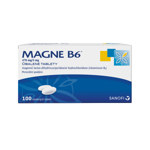 Magne B6 470 mg / 5 mg 100 tablet