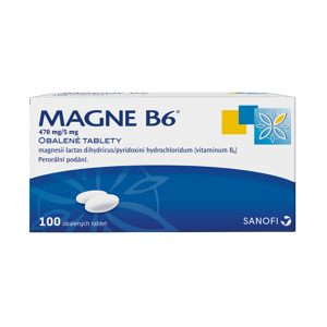 Magne B6 470 mg / 5 mg 100 tablet