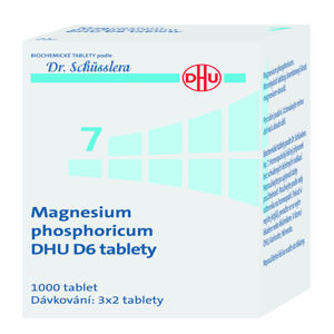DR. SCHÜSSLERA Magnesium phosphoricum DHU D6 No.7 1000 tablet
