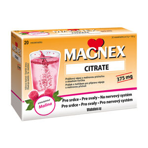 MAGNEX Citrate 375 mg powder 20 sáčků