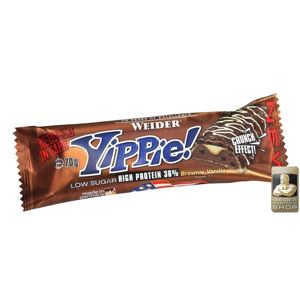 WEIDER Yippie! Low Sugar High Protein 36% Cookie-DuoChoc 45 g