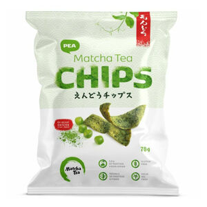MATCHA TEA Chips hrachové 70 g