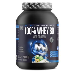 MAXXWIN 100% Whey protein 80 pistácie 2200 g
