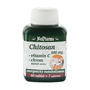 MEDPHARMA Chitosan 500 mg + vit.C + chrom 67 tablet