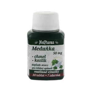 MEDPHARMA Meduňka chmel kozlík 37 tablet