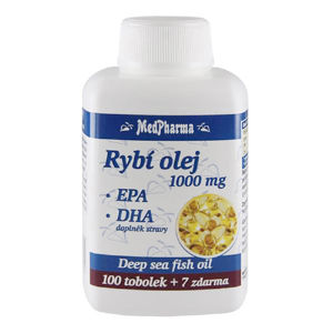 MEDPHARMA Rybí olej 1000 mg + EPA + DHA 107 tobolek