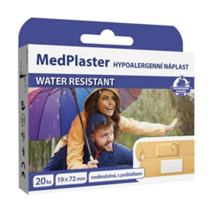 MEDPLASTER Water resistant - vodotěsná náplast