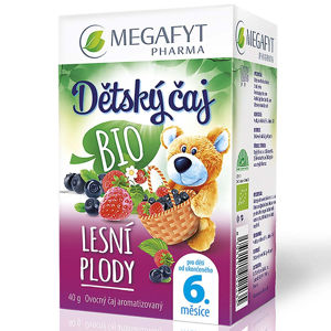 MEGAFYT Dětský čaj lesní plody BIO 20 x 2g