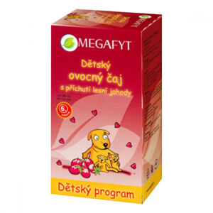 Megafyt Dětský ovocný čaj s příchutí lesní jahody 20 x 2 g nálev. sáčky