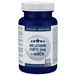 CLINICAL Melatonin Forte 5mg + Hořčík 100 tablet, poškozený obal