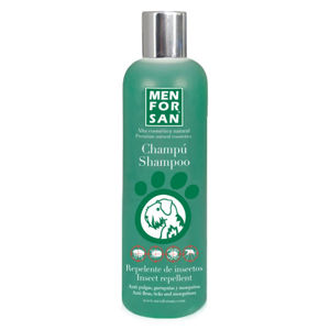 MENFORSAN Přírodní repelentní šampon proti hmyzu pro psy 300 ml, poškozený obal