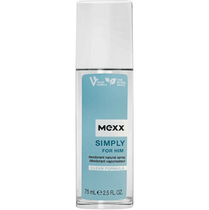 MEXX Simply For Him Deodorant s rozprašovačem 75 ml