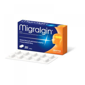 MIGRALGIN 250mg 20 tablet