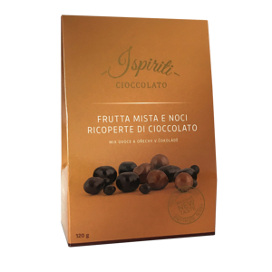 ISPIRITI Mix ovoce a ořechů v čokoládě 120 g